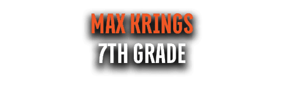 Max Krings 7th Grade