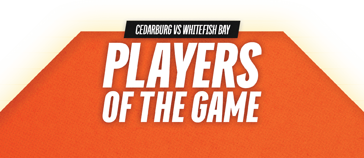 A yellow and green sign that says “Players of the Game". Description generated by AI