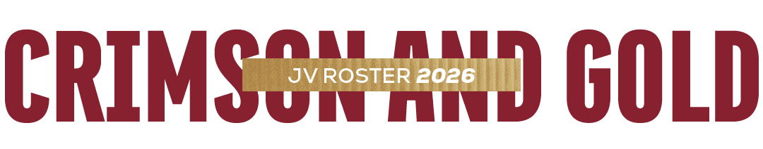 jv roster 2026,crimson and gol