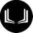 A black and white image of a book with the letters U and R on it. Description generated by AI