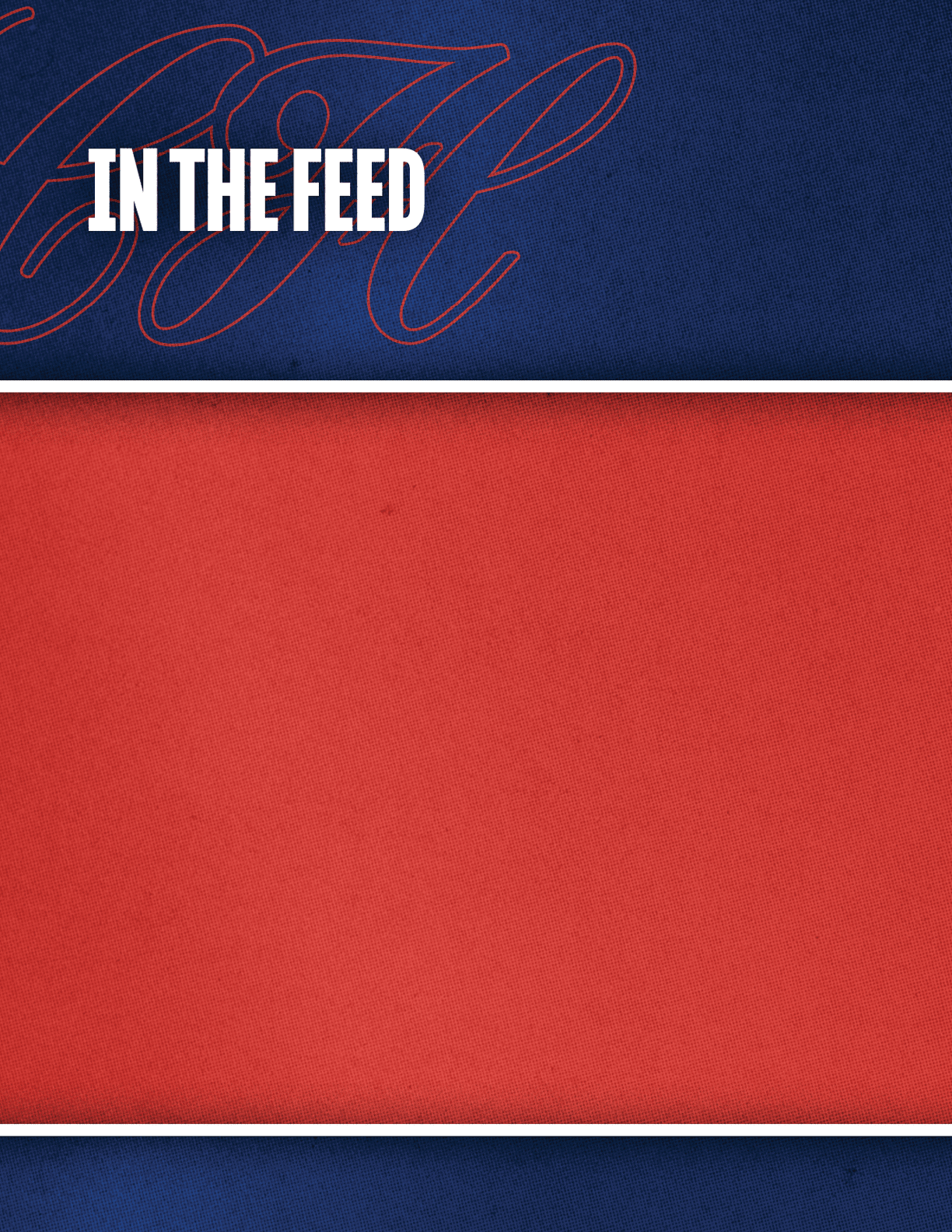 A red background with a black square. Description generated by AI
