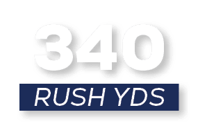 RUSH YDS,34