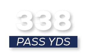 pass YDS,33