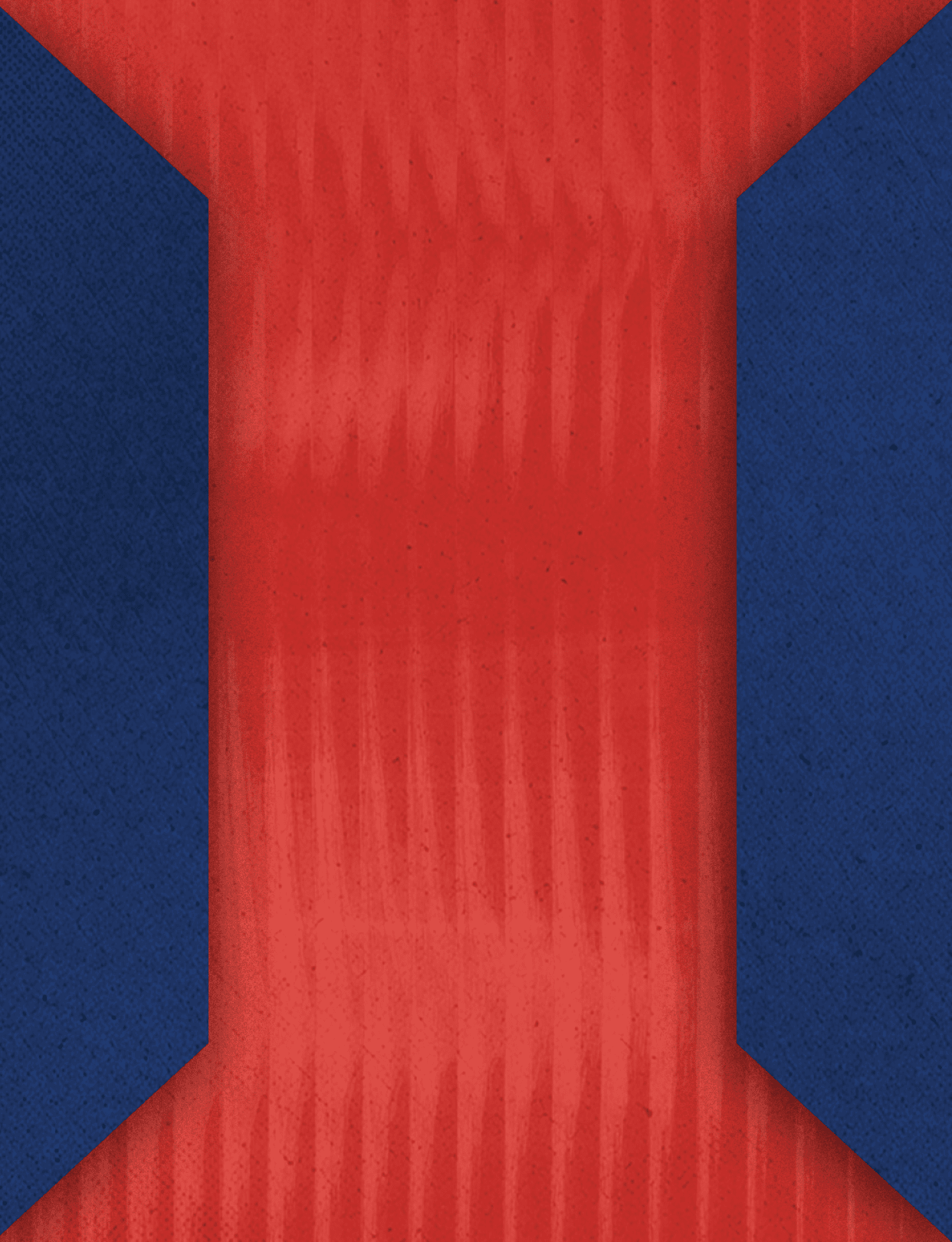 A red and black square with a red X. Description generated by AI