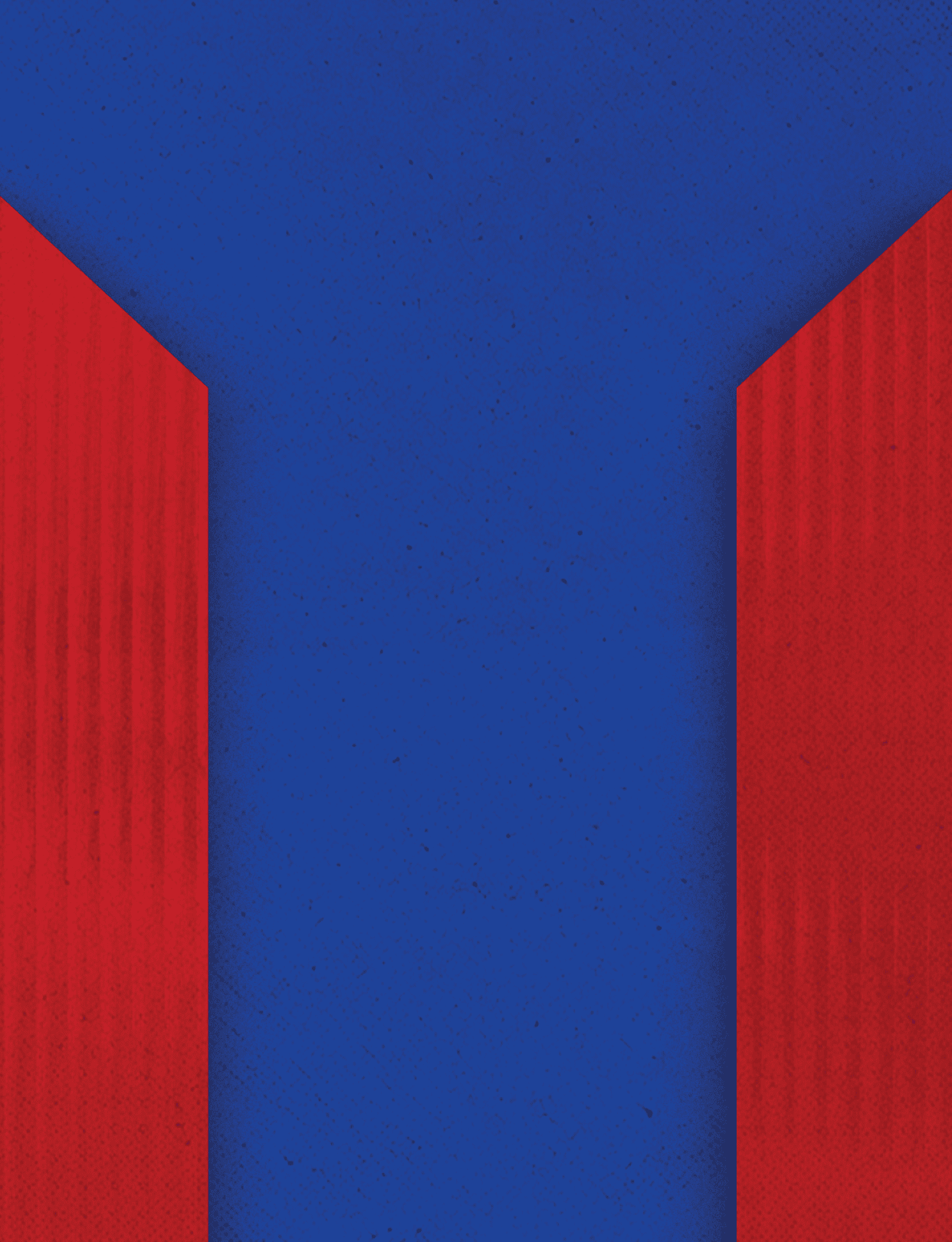 Three black and red buildings. Description generated by AI