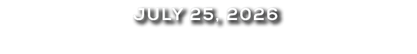 JULY 25, 2026