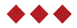 A black and white image of a circle with a red dot in the middle. Description generated by AI