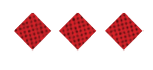A black and white image of a circle with a red dot in the middle. Description generated by AI
