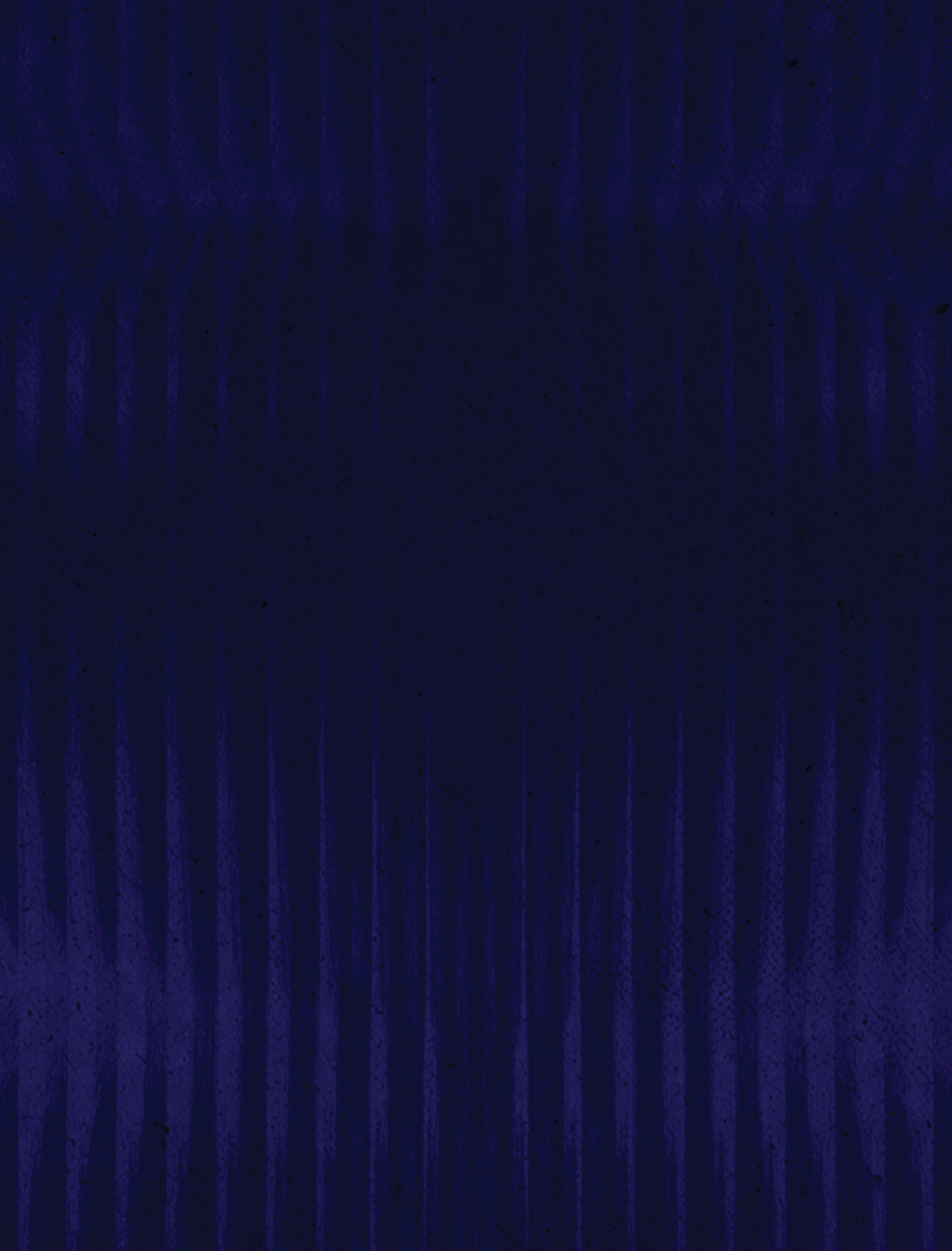 A dark abstract pattern with vertical blue lines creating a symmetrical wave-like effect on a black background. Descripci n generada con IA