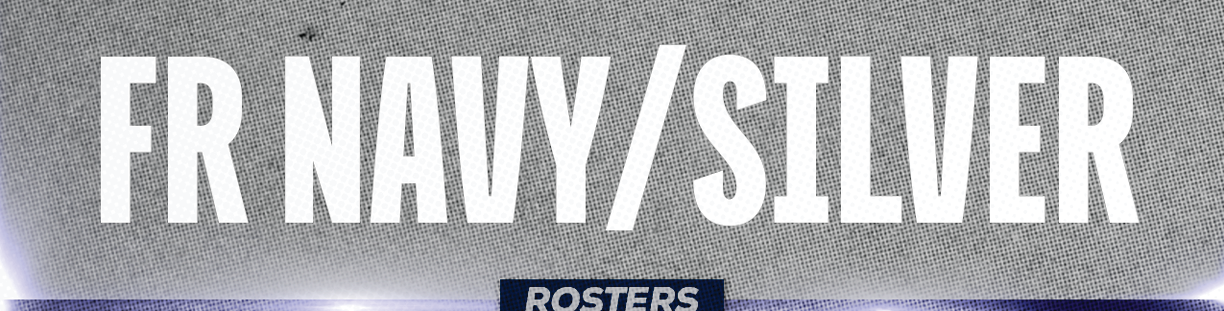 The text “FR NAVY/SILVER" is displayed in bold white letters on a textured gray background. Descripci n generada con IA
