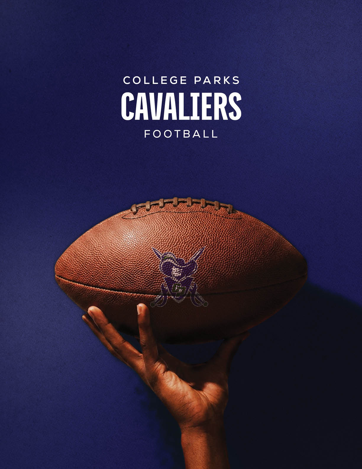 The Woodlands College Park Football 2026 schedule displays home and away games with team logos and dates in a dark blue and white design. Descripci n generada con IA