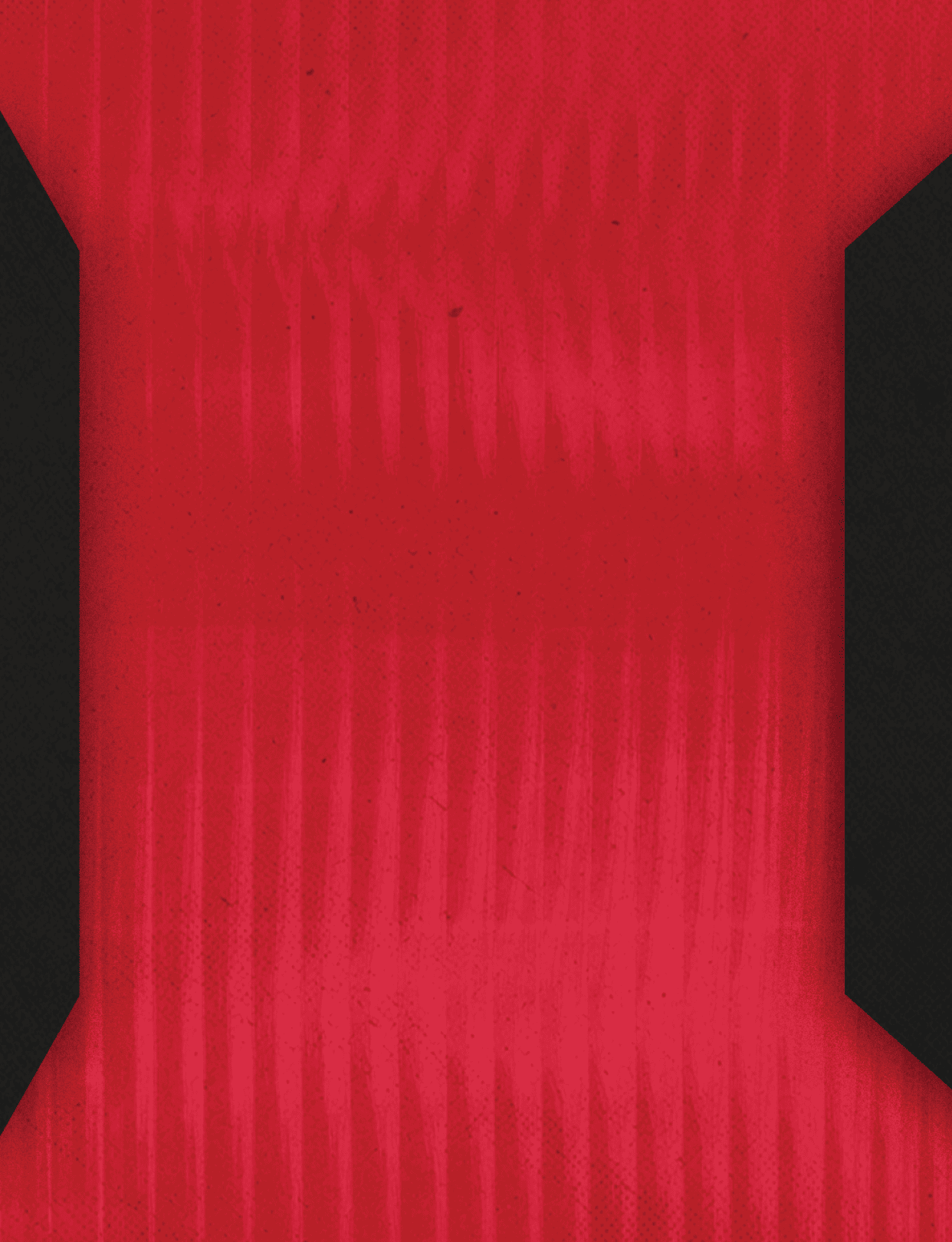 A black and red striped cloth. Description generated by AI