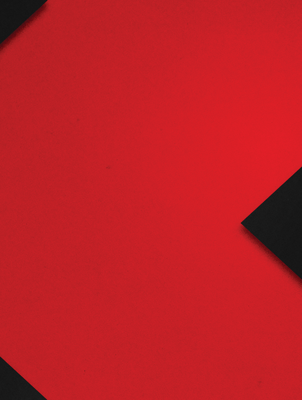 A red and black square with a red K on it. Description generated by AI