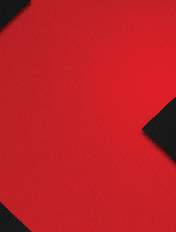 A red and black square with a red K on it. Description generated by AI