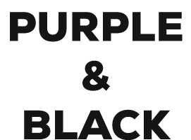 purple & black