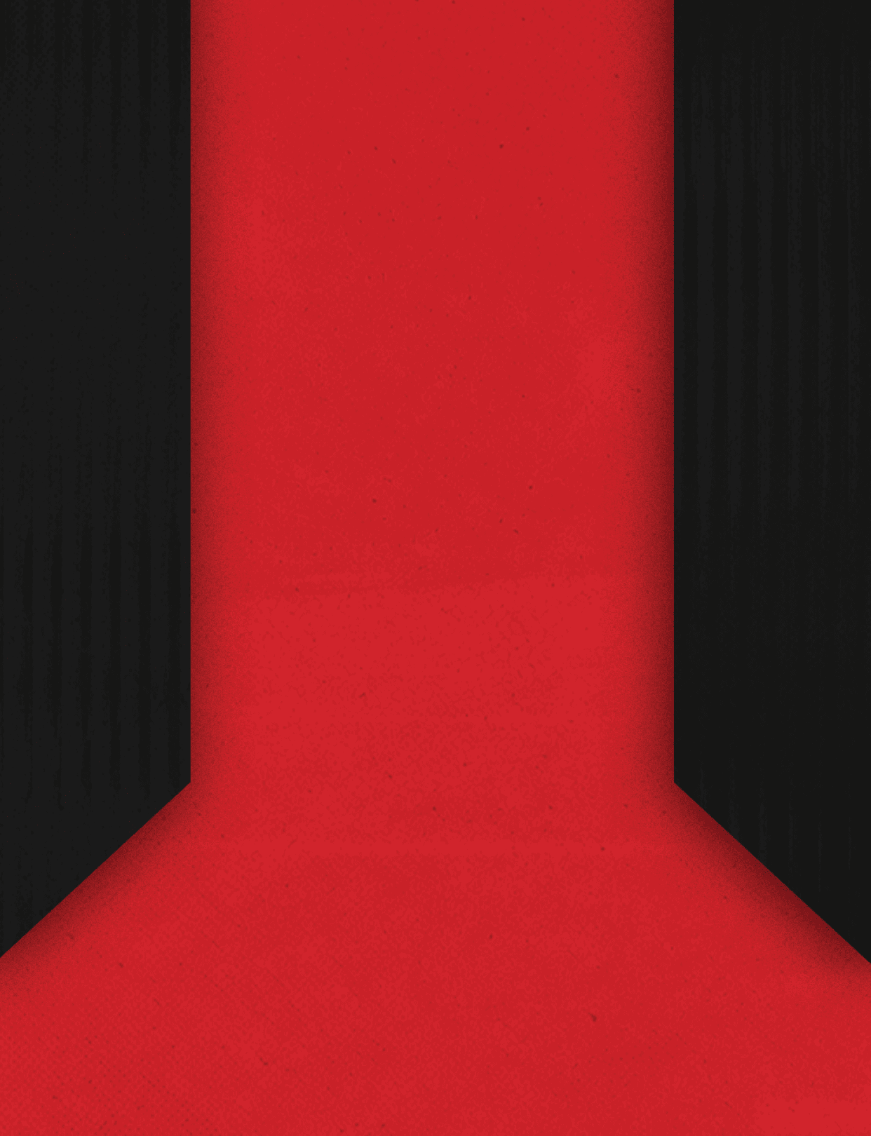 A red and black sign with the letter R. Description generated by AI