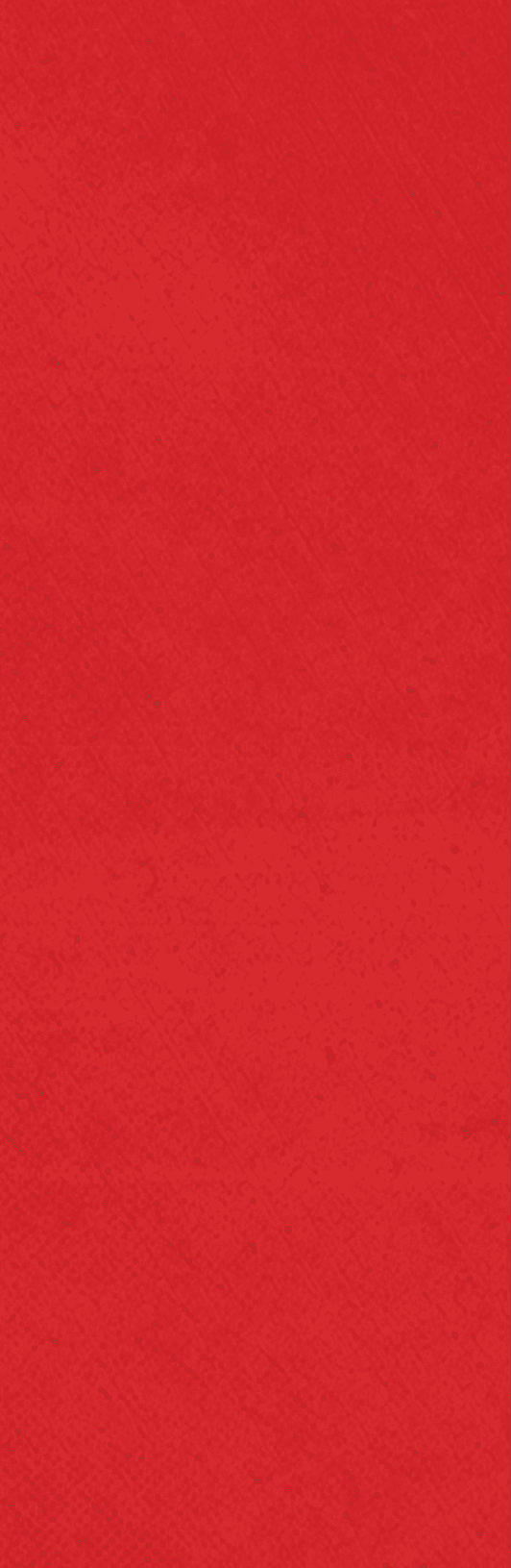 A red background with a white stripe. Description generated by AI
