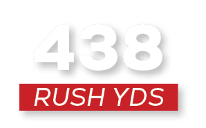 RUSH YDS,43