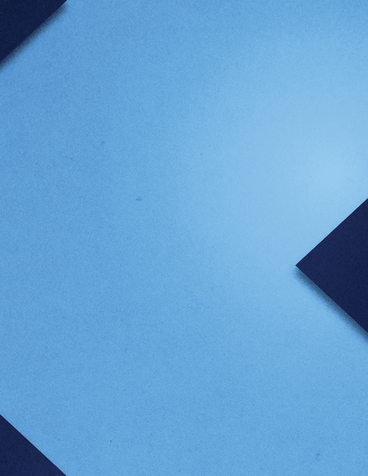 Green and white square with a triangle cut out. Description generated by AI