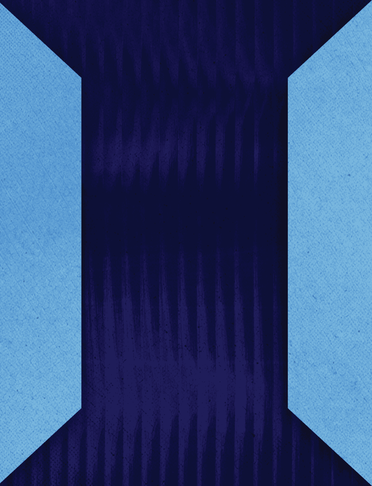 A blue and red tie with a red background. Description generated by AI