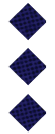 A black and white image of a circle with a red dot in the middle. Description generated by AI
