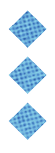 A black and white image of a circle with a red dot in the middle. Description generated by AI