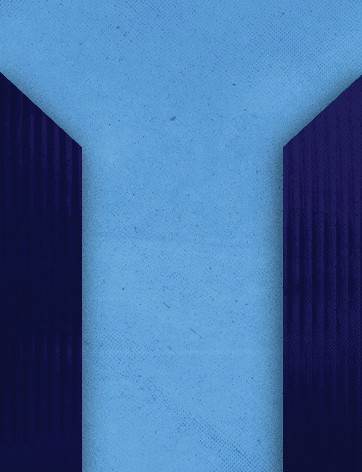 Three red and blue triangles on a blue background. Description generated by AI