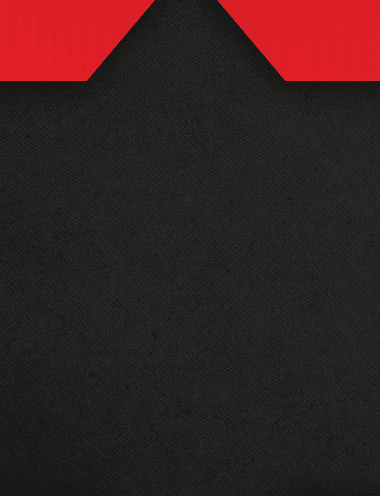 A black and red striped cloth. Description generated by AI