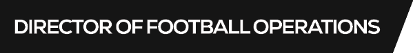 Director of Football Operations
