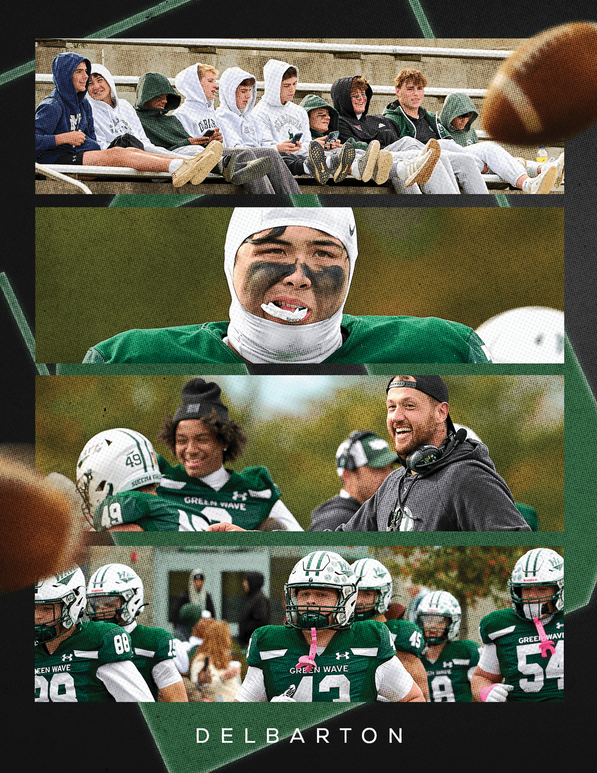 A poster for Mountain Vista's Players of the Game. Description generated by AI