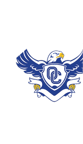 A blue and white eagle emblem with the letters O and D on its chest. AI generated content