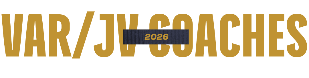 2026,VAR/JV COACHE