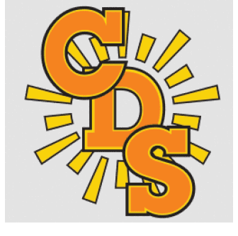 A yellow and orange logo for CSDS. AI generated content