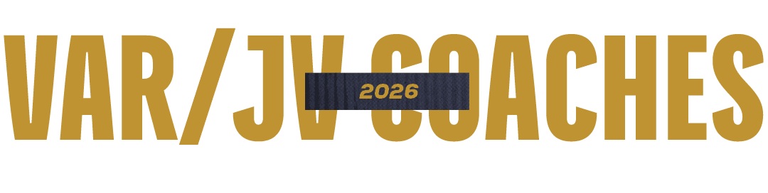 2026,VAR/JV COACHE