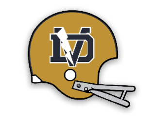 A football helmet with a logo on it. AI generated content