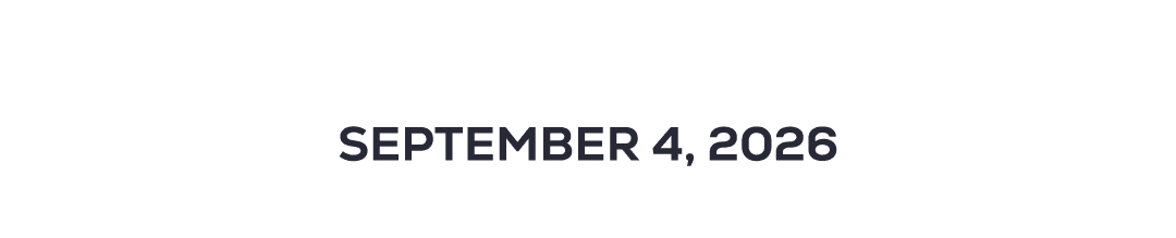  SEPTEMBER 4, 2026 