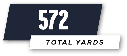 TOTAL yards,57