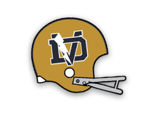 A stylized gold and black graphic featuring the letters “ND" intertwined in a bold, blocky font. Description generated by AI