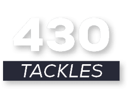 tackles,43