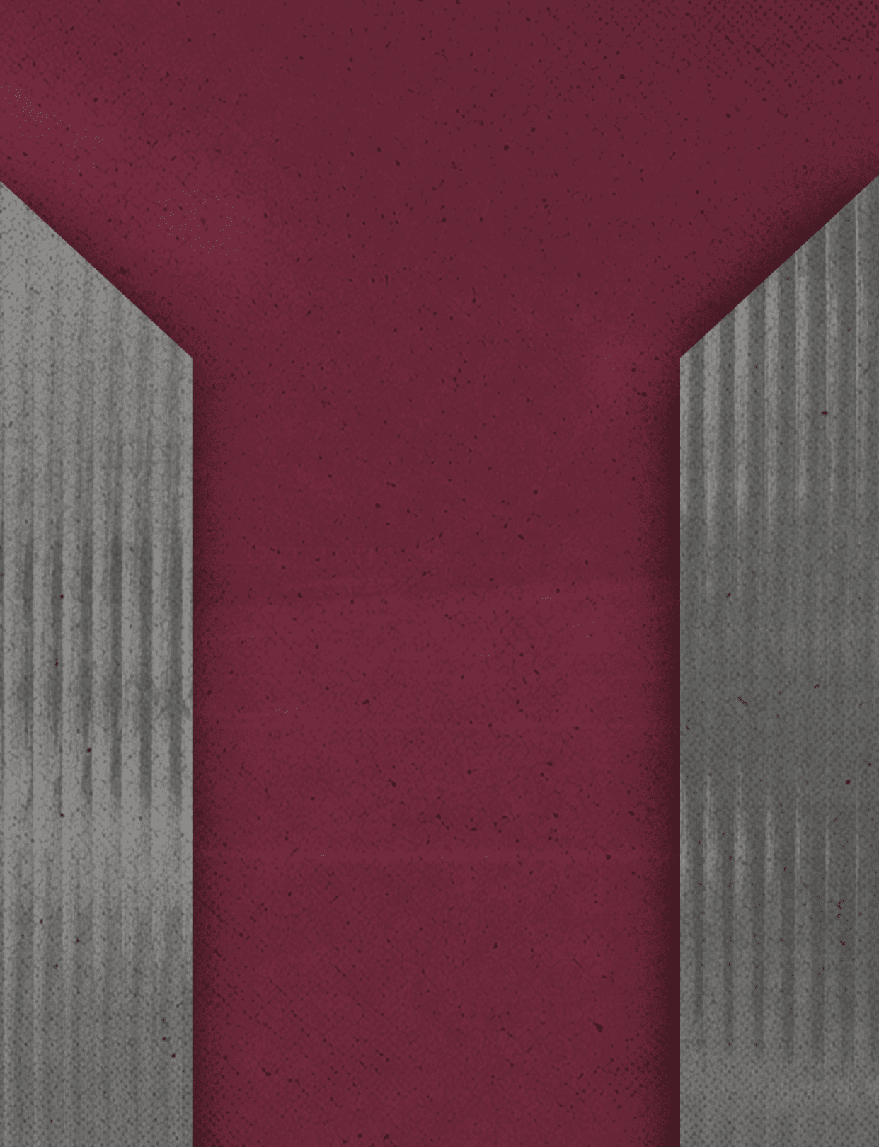 A red and white striped pattern on a gray background. Description generated by AI
