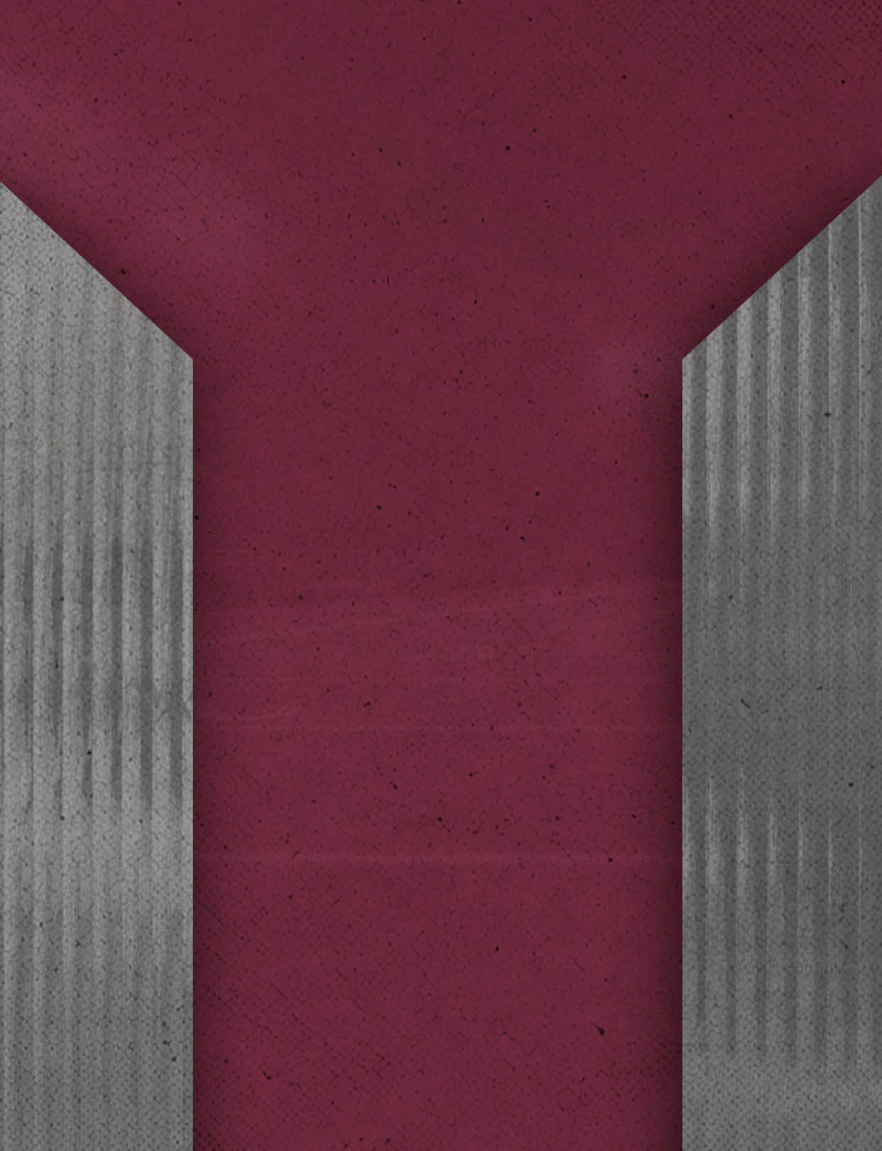 A red and white striped pattern on a gray background. Description generated by AI
