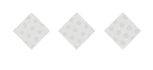 A black and white image of a circle with a red dot in the middle. Description generated by AI