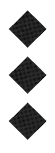 A black and white image of a circle with a red dot in the middle. Description generated by AI