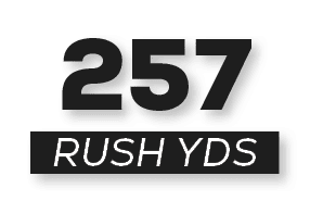RUSH YDS,25