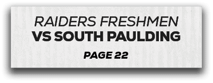 page 22,raiders freshmen vs south pauldin
