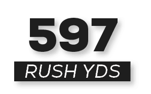 RUSH YDS,59