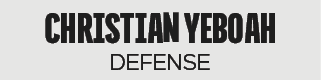 CHRISTIAN YEBOAH DEFENS