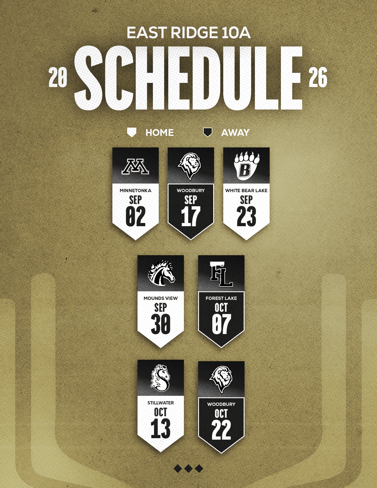 A football schedule for the 2014 season. Description generated by AI