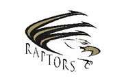 A green and gold eagle with the letters M and M on its chest. Description generated by AI