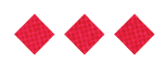 A black and white image of a circle with a red dot in the middle. Description generated by AI